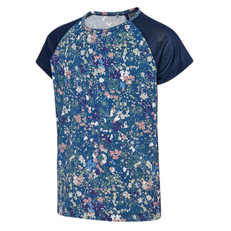 Hummel - HmlJR Mix T-shirt ss, Dress Blue/Riverside