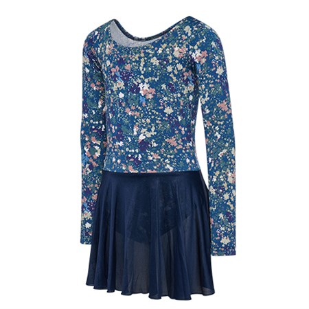 Hummel - HmlJR Mix Gymsuit LS, Dress Blue/Riverside