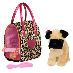 Pucci Pups - Pucci Hund i Leopard Taske