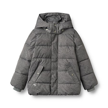 Wheat - Puffer Jacket Gael, Dark Reflective Map