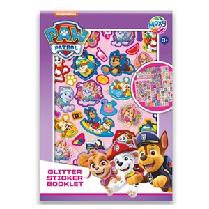 Legind - Paw Patrol, Klistermærker Med Glitter A5 Bog Med 8 Ark