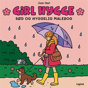 Legind - Jean Hart - Malebog: Girl Hygge - Cozy Coloring
