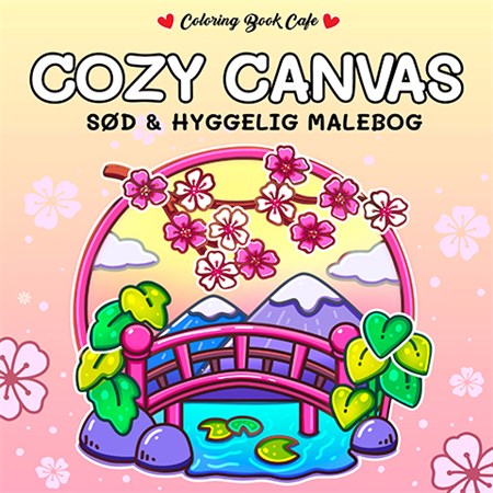 Legind - Coloring Book Cafe - Malebog:  Cozy Canvas - Cozy Coloring