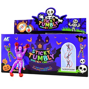 Robetoy - STICKY TUMBLY SKELETON 10 cm, Ass.