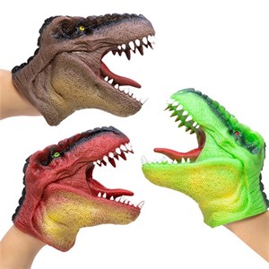 Pocket Money - Schylling Dinosaur Hånddukke, Vælg Farve