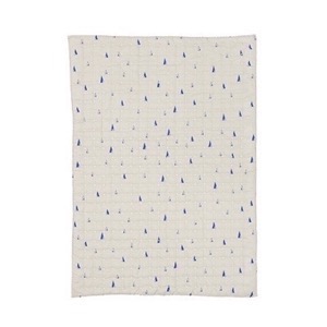 Ferm Living -  Cone Quilted Blanket - Grey