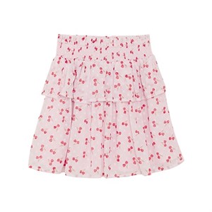 Creamie - Skirt Crepe Dobby, Rose Pink
