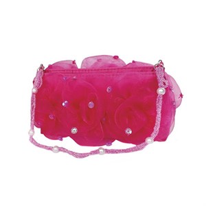 Great Pretenders - Rose Puff Håndtaske, Dark Pink