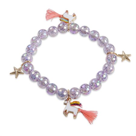 Great Pretenders - Unicorn Star Armbånd, Lilla