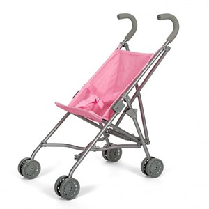 MaMaMeMo - Dukke Paraply Klapvogn, Pink