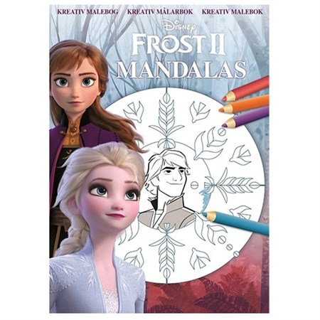 Alvilda - Disney Frost 2 - Mandalas Kreativ Malebog