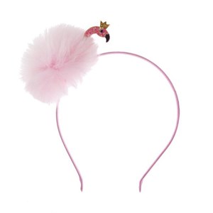 Great Pretenders - Fun Flamingo Fluffy Hårbøjle