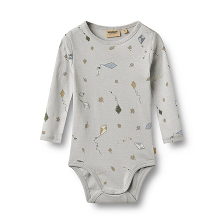 Wheat - Body L/S Freddie, Mellow Sky Kites