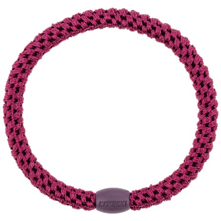 Bon Dep - Kknekki Hårelastik Slim, Mulberry