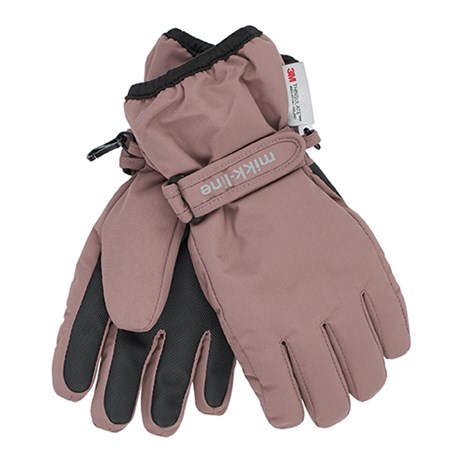 Mikk-Line - Nylon Gloves / Handsker, Twilight Mauve