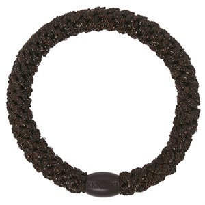 Bon Dep - KKNEKKI Hårelastik, Chocolate Glitter