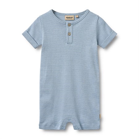 Wheat - Jumpsuit Alfred SS, Faded Blue