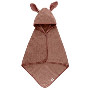 BIBS - Kangaroo Hoodie Towel Baby, Woodchuck