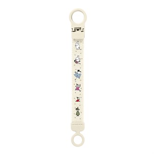 BIBS - BIBS x Moomin Pacifier Clip Loop / Suttesnor, Ivory