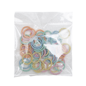 Little Wonders - Vilma Mini Elastikker 50 stk., Pastel