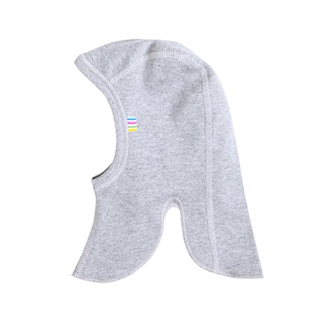 Joha - Balaclava Single Layer / Elefanthue Bomuld, Grå Melange