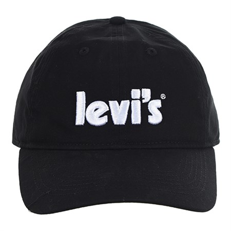 Levi\'s -  LAN Poster Logo Cap, Black (8 - 20 år)