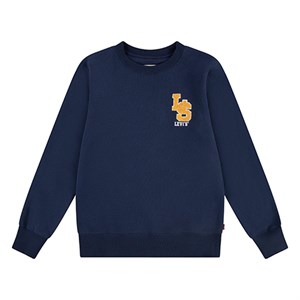 Levi's - LVB "LS" Monogram Crewneck, Blue