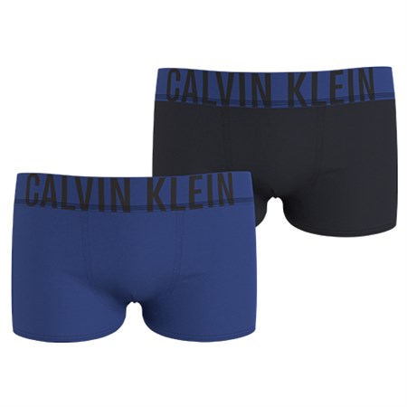 Calvin Klein - 2 pk Trunks / Boxershorts, Bright Blue / PVH Black 