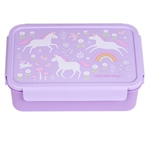 A Little Lovely Company - Bento Lunch Box / Madkasse, Unicorn Dreams