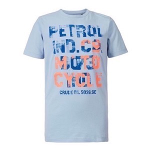Petrol - Boys T-shirt SS R-Neck, Steel Blue