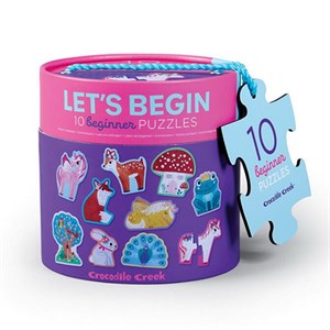 Crocodile Creek - Let's Begin - Puslespil 10 x 2 Brikker, Unicorn