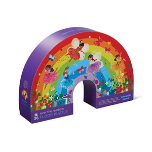 Crocodile Creek - Gulvpuslespil / 36 pc Puzzle - Over The Rainbow