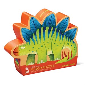 Crocodile Creek - Gulvpuslespil Med 36 Brikker, Dino Land