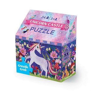 Crocodile Creek - Puslespil Med 24 Brikker, Unicorn Castle