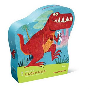 Crocodile Creek - Gulvpuslespil / 36 pc Dazzle  Puzzle - Dinosaur
