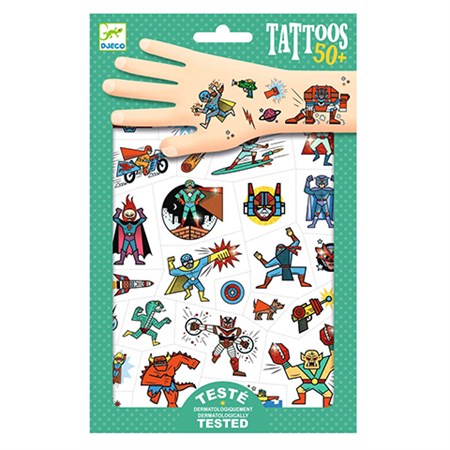 DJECO - Tattoos, Skurke Mod Helte