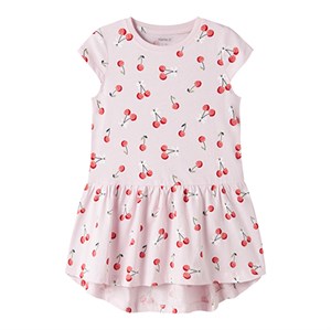 Name It - NMFVIGGA CAPSL DRESS F1 NOOS, Cradle Pink Cherries