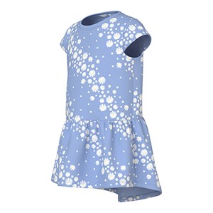 Name It - NMFVIGGA CAPSL DRESS F1 NOOS, Serenity White Flower