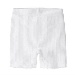 Name It - NMF JUDY SLIM BIKER SHORTS, Bright White