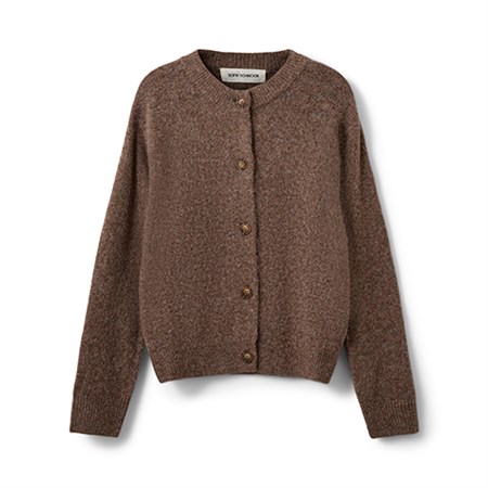 Sofie Schnoor Young - Maurasy Cardigan, Brown Melange