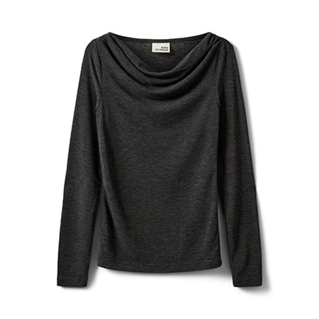 Sofie Schnoor YOUNG - CILLYSY T-SHIRT LONGSLEEVE, Dark grey