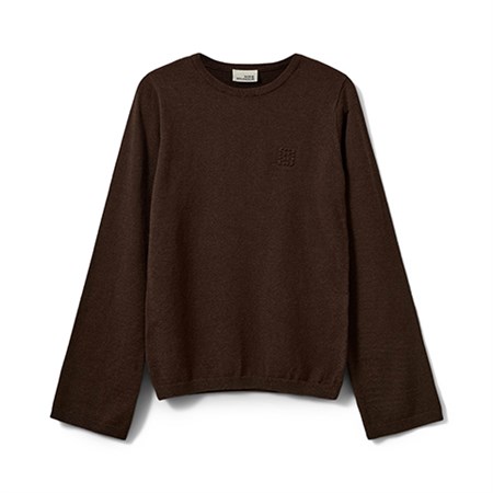 Sofie Schnoor Young  -  VIVOSY KNIT, Dark Brown