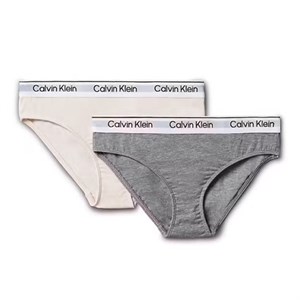 Calvin Klein - 2 Pk Bikini, Silverpeony/Greyheather
