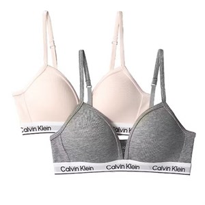 Calvin Klein - 2 Pk Triangle, Silverpeony/Greyheather