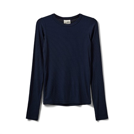 Sofie Schnoor Essentials Noos - T-shirt Noos LS, Navy Blue