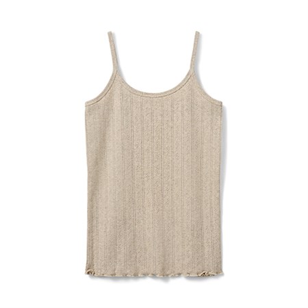 Sofie Schnoor Young - FaunaSY Pointelle Top, Beige
