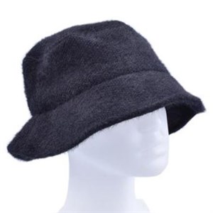 Höjtryk - Knitted Bucket Hat, Black