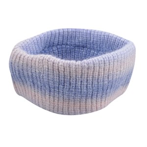 Höjtryk - Headband Knitted Tricolor, Blue