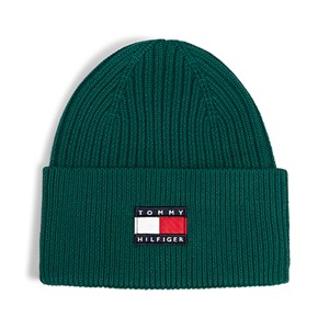 Tommy Hilfiger - HERITAGE FLAG BEANIE, Rural Green