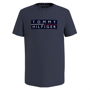 Tommy Hilfiger - Logo Tee SS, Twilight Navy